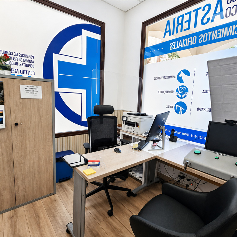 Foto despacho centro médico Asteria en Estella